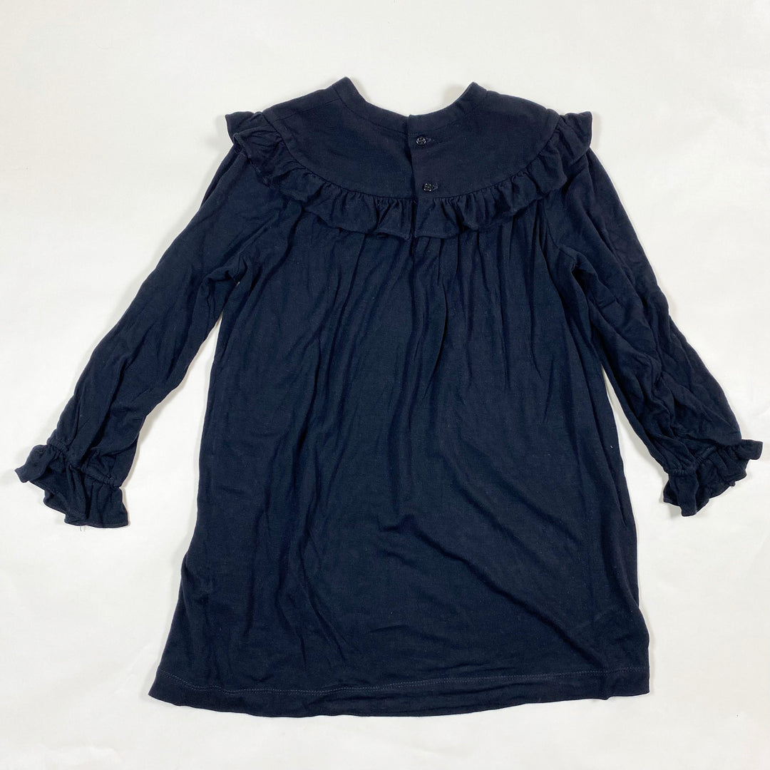 Bonpoint navy jersey dress 6Y 3