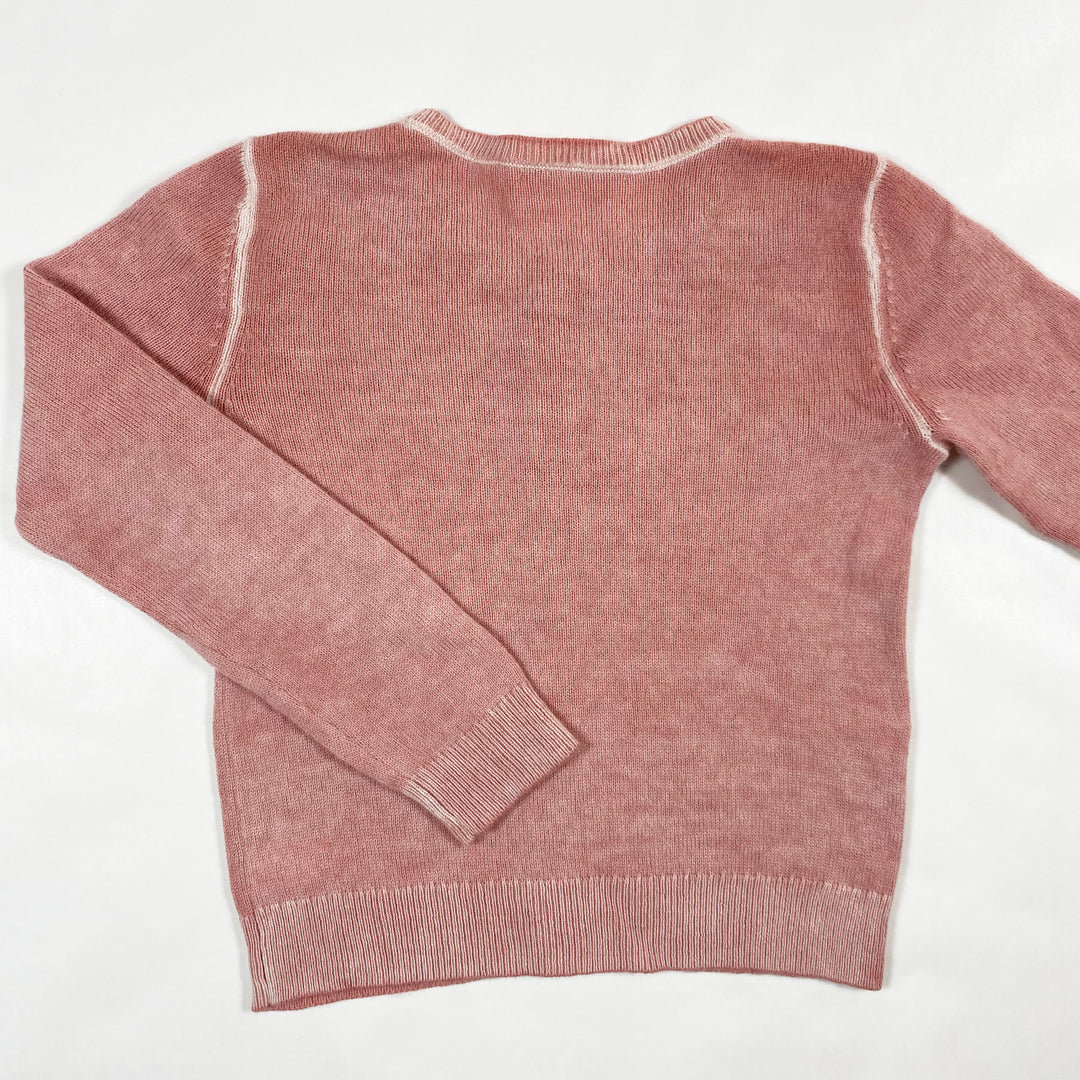 Bonpoint soft pink cashmere cardigan 6Y 3