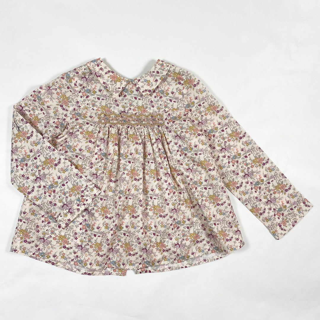 Bonpoint liberty smocked blouse 6Y 1