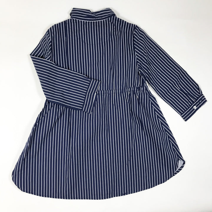 Zara blue pinstripe shirt dress 5Y/110