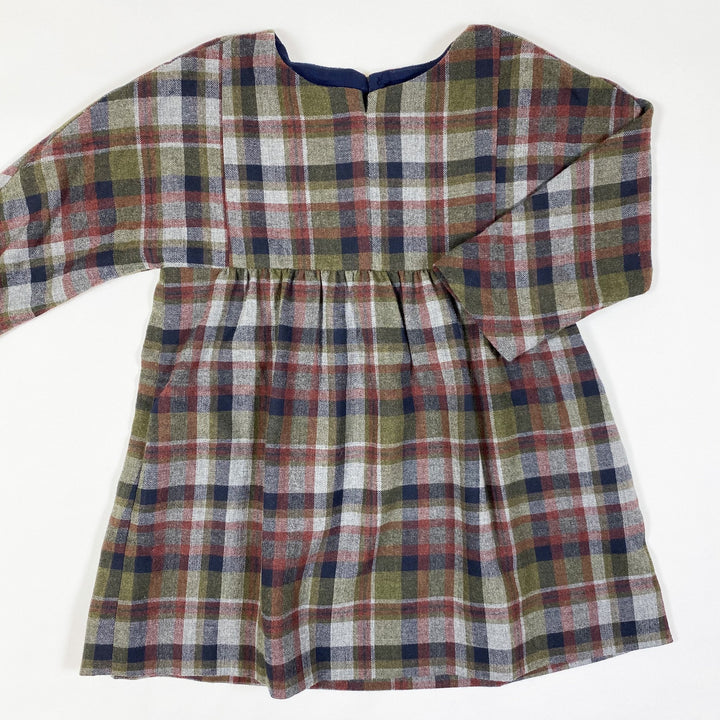 Zara olive tartan pattern dress 5Y/110