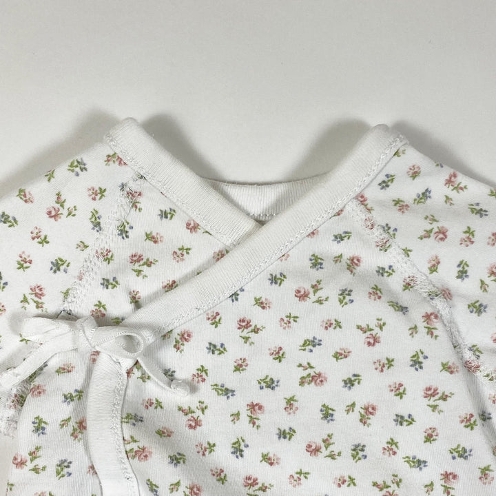 Ralph Lauren white flower print kimono top and pants NB