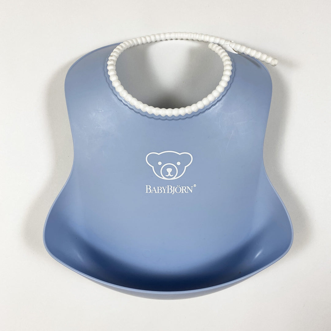 Babybjörn light blue baby bib One size