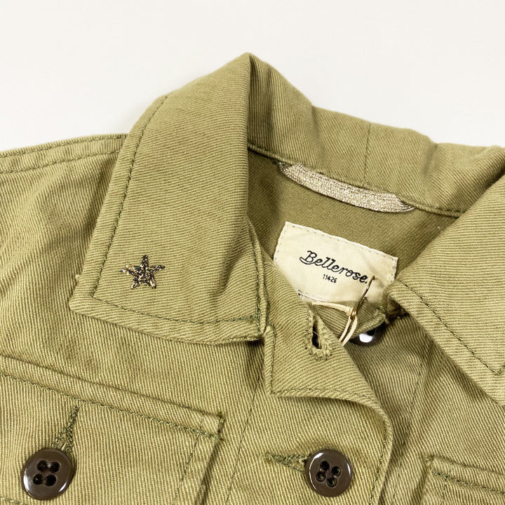 Bellerose khaki embroidered jacket Second Season 2Y
