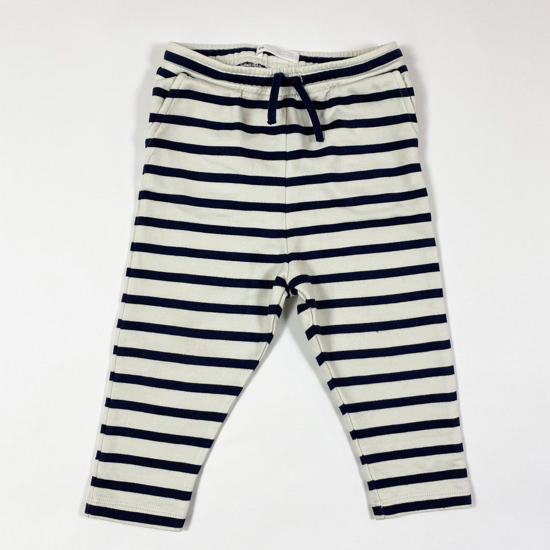 Arket striped sweatpants 74/80