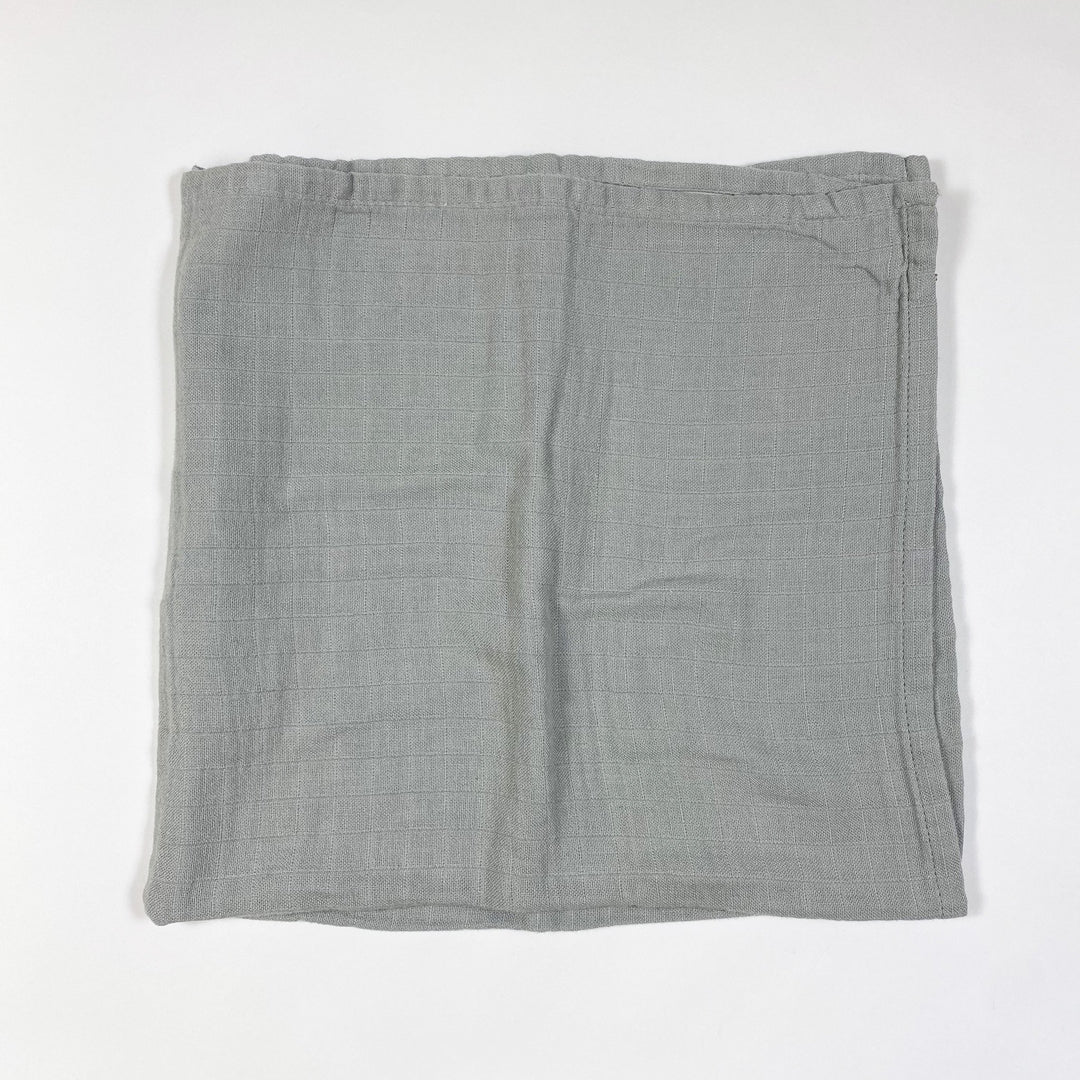 CamCam Copenhagen light grey muslin blanket