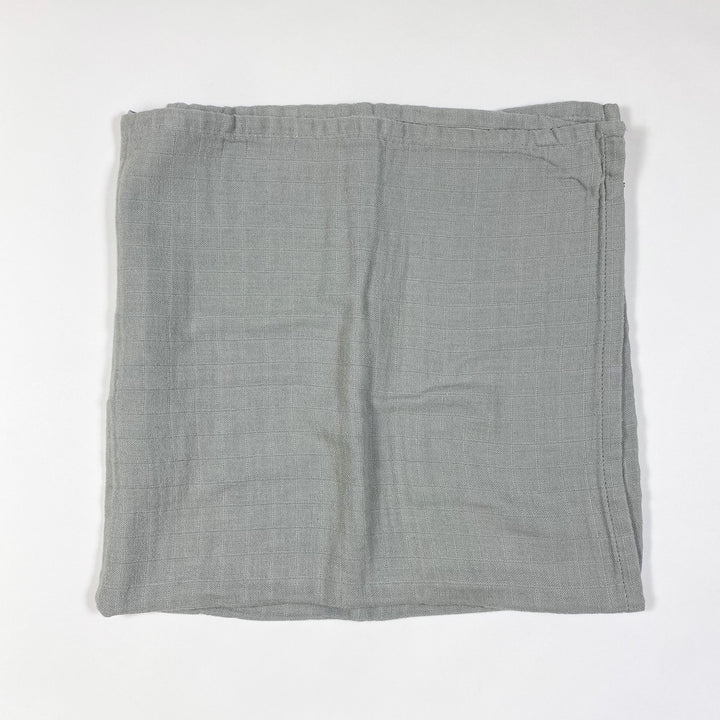 CamCam Copenhagen light grey muslin blanket