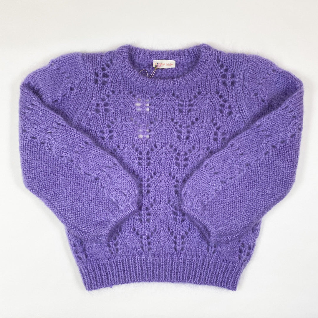 Simple Kids lavender knit jumper "Tara" Second Season 10Y
