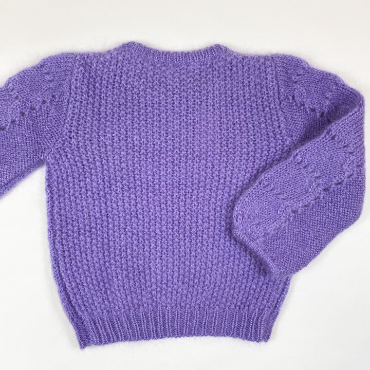 Simple Kids lavender knit jumper "Tara" Second Season 10Y