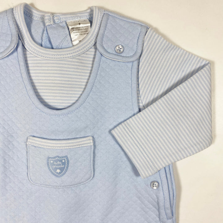 Tutto Piccolo babyblaues Set 9M/70