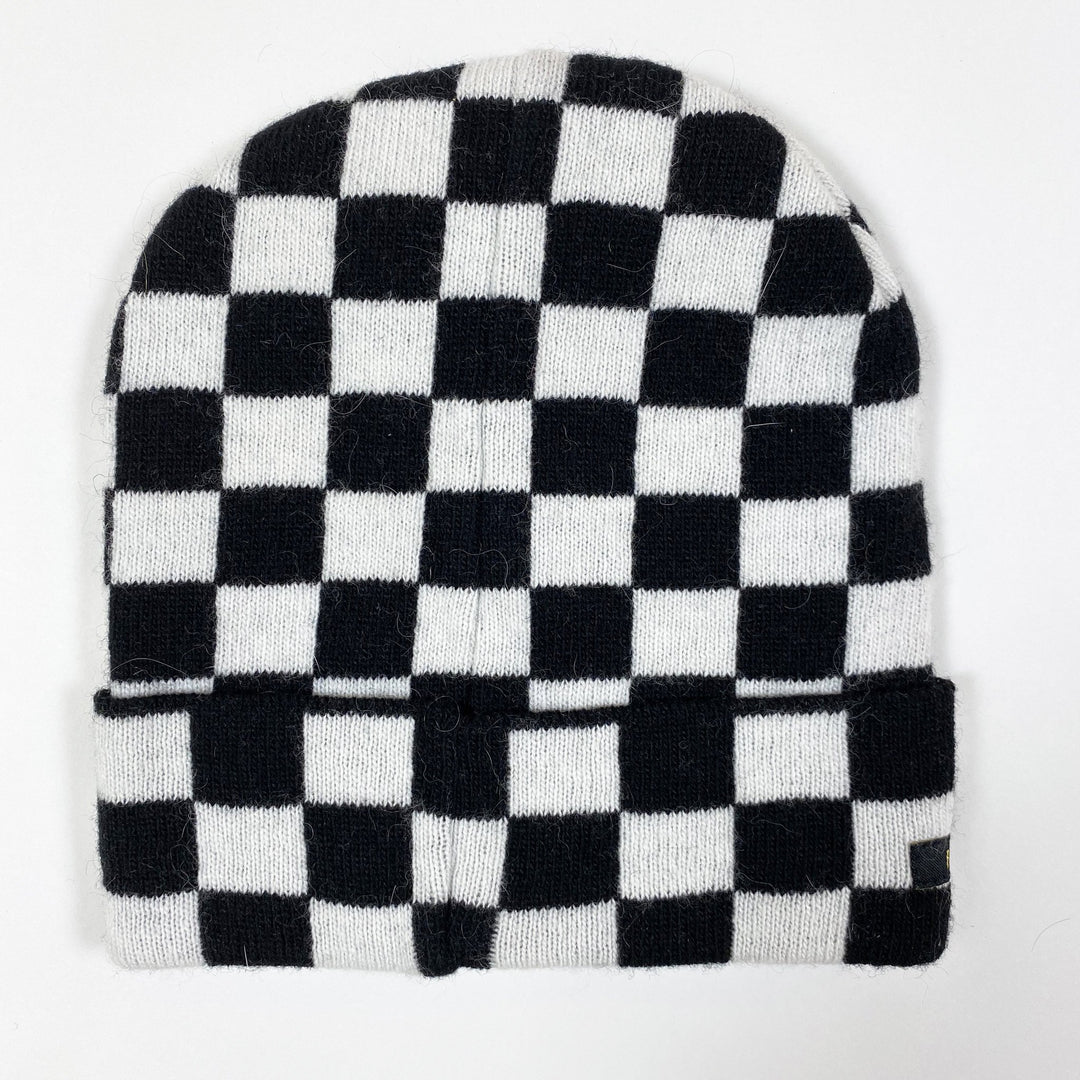 Finger in the Nose Nagano Black Checkers knit beanie Second Season 48-50