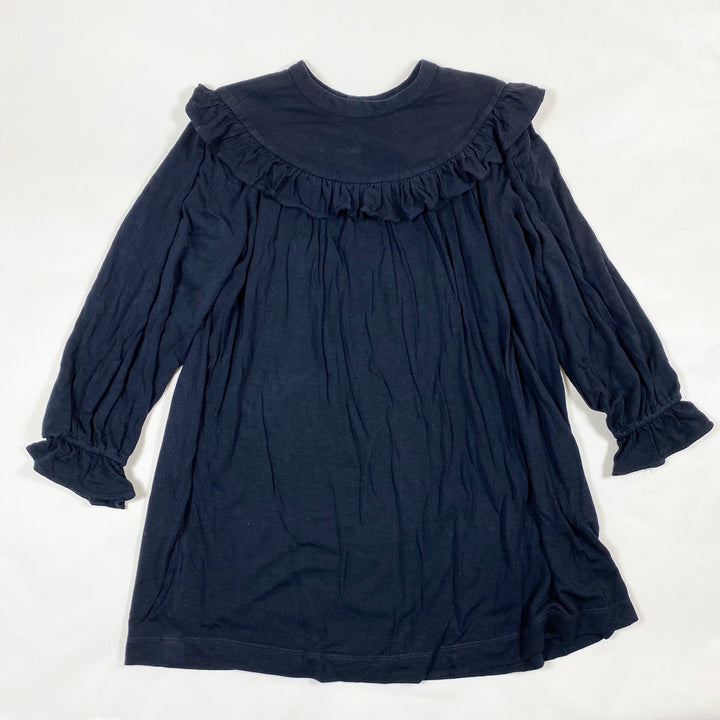 Bonpoint navy jersey dress 6Y 1