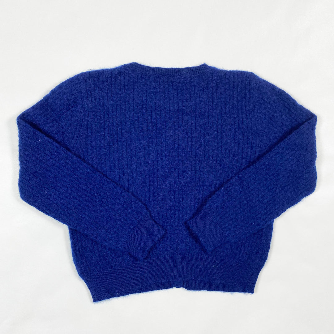 Bonpoint blue cashmere cardigan 6Y 3