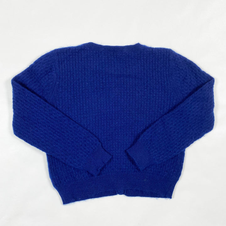 Bonpoint blue cashmere cardigan 6Y 3