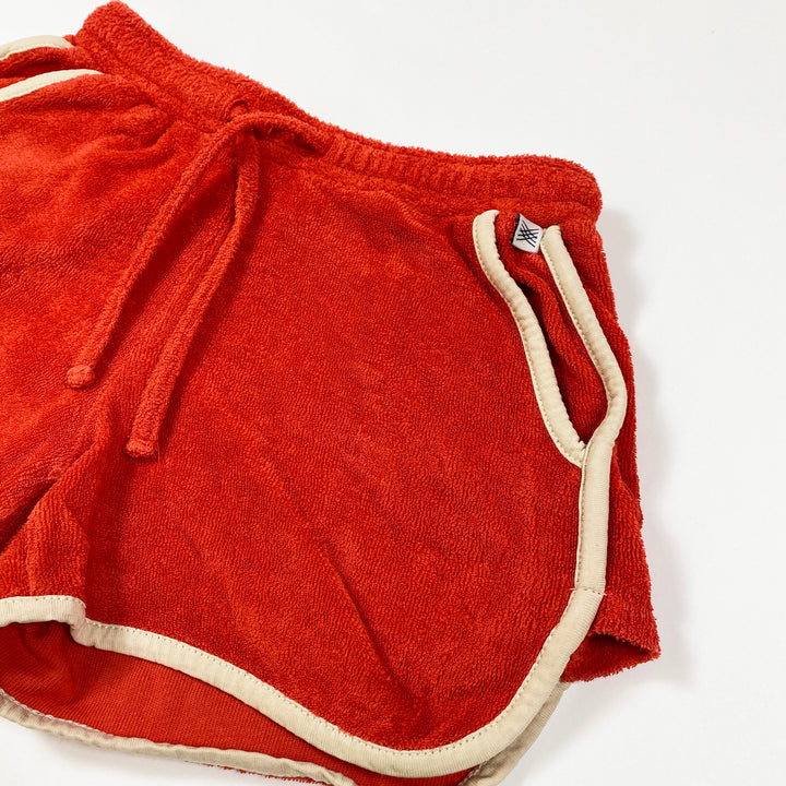 Repose AMS red terry shorts 4Y