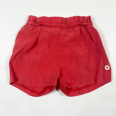 Zara coral shorts 18-24M/92 1