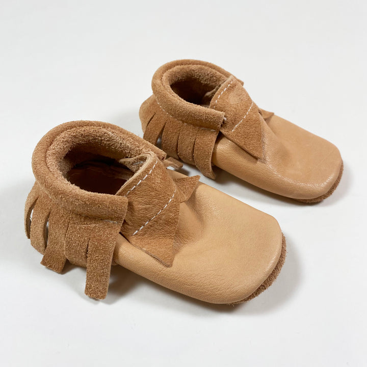 Petit Mai beige mocassins 18/24M/14cm 1