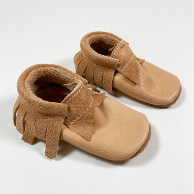 Petit Mai beige mocassins 18/24M/14cm 1