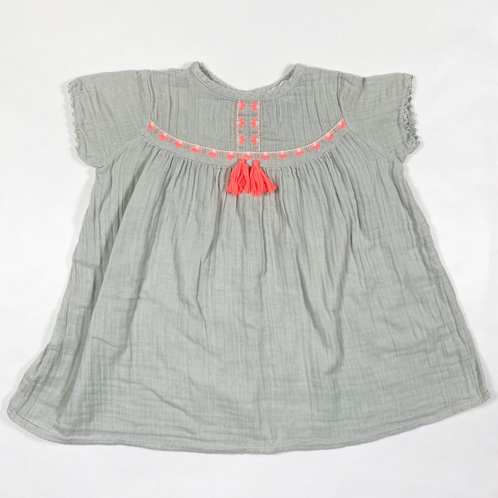 Zara soft teal tunic 3-4Y/104 1