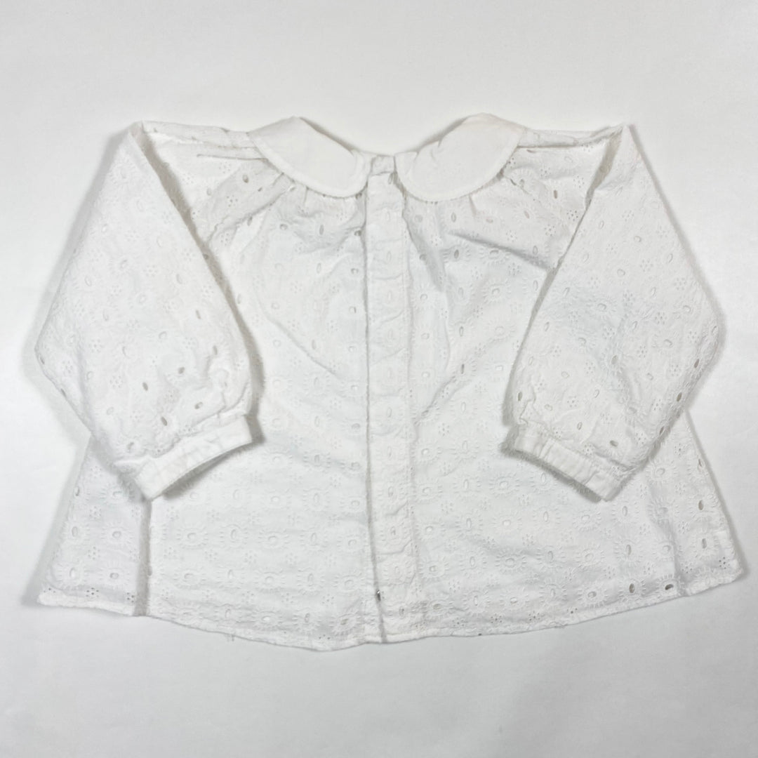 Chloé white embroidered blouse 12M 3