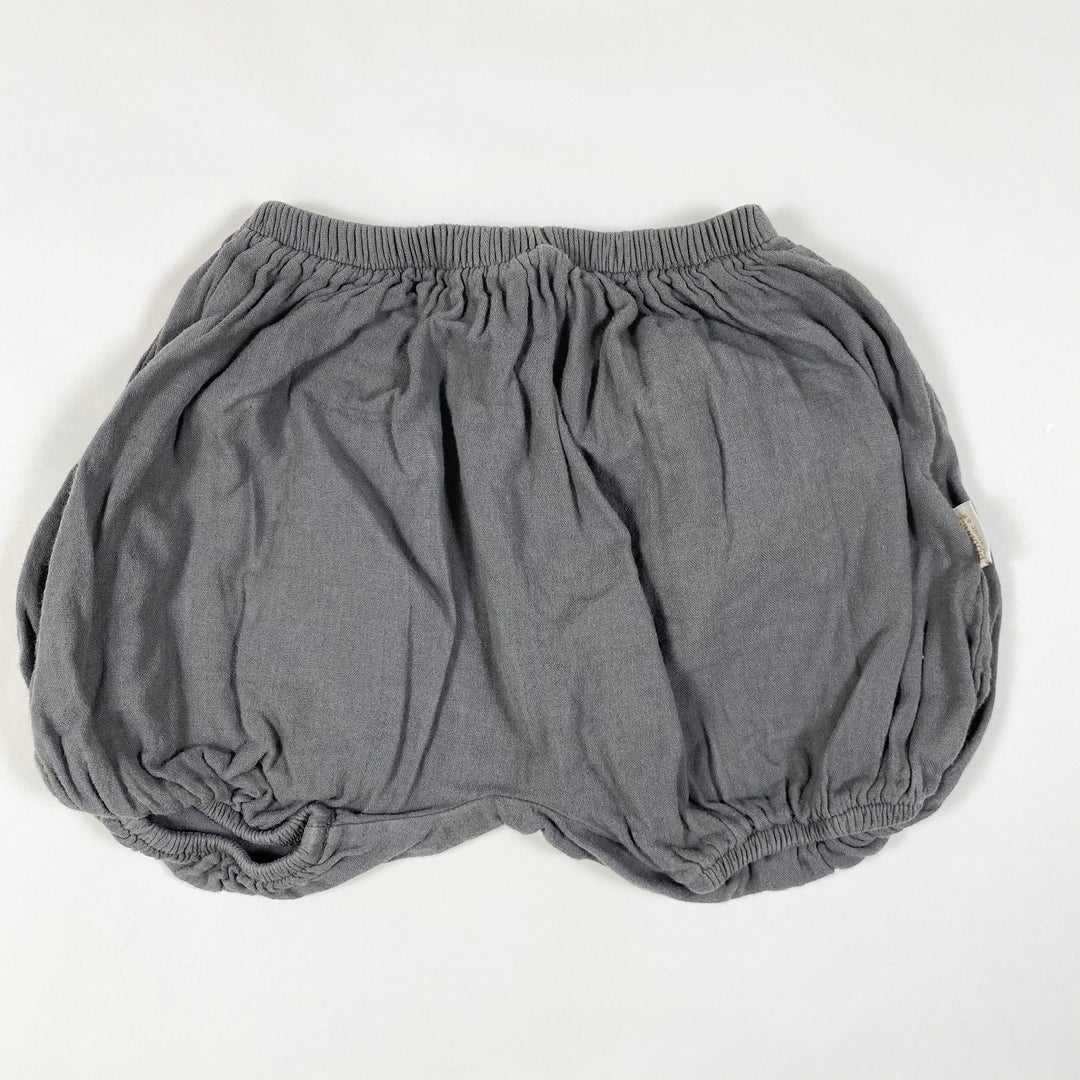 Poudre Organic grey cotton bloomers 4A