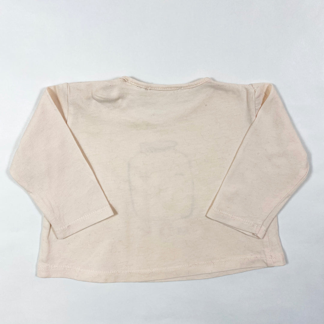 Zara Milk-Langarm-T-Shirt 3-6M/68