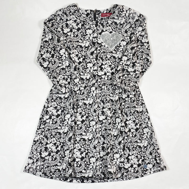 Gaudi black/white print dress 10Y 1