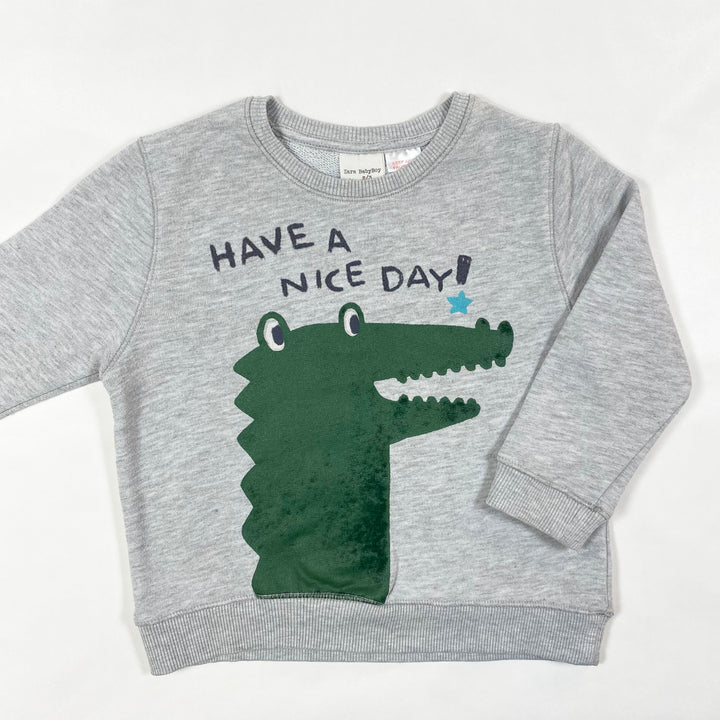 Zara crocodile sweatshirt 2-3Y/98