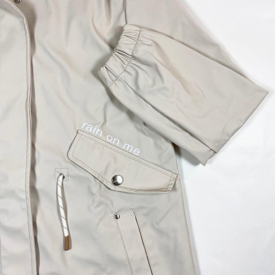 Zara cream hooded rain jacket 11-12Y/152 3