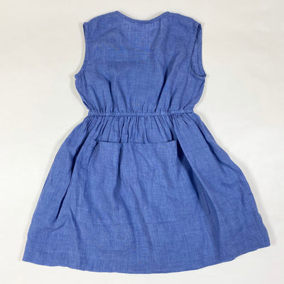 Soor Ploom blue linen dress 4/5Y 1
