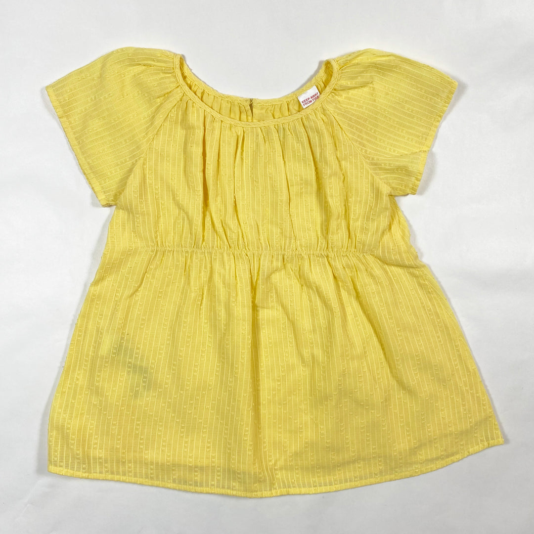 Mango yellow summer dress 12/18M 1