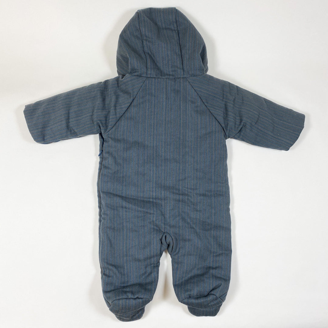 Louis Louise carbon/blau gestreifter Pilot Craie wattierter Overall S1/1-3M