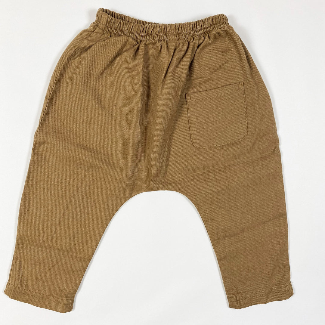 Rylee + Cru caramel harem pants Second Season 6-12M