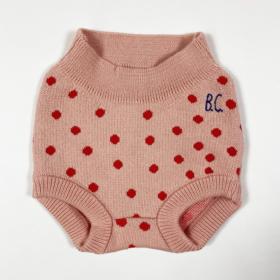 Bobo Choses pink red dot bloomers Second Season diff. sizes
