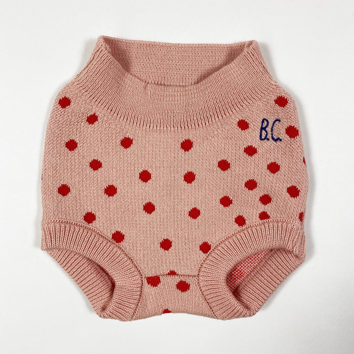 Bobo Choses pink red dot bloomers Second Season diff. sizes