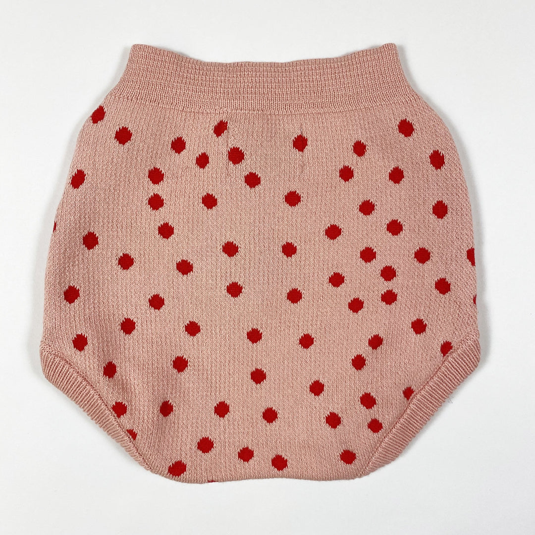 Bobo Choses pink red dot bloomers Second Season diff. sizes