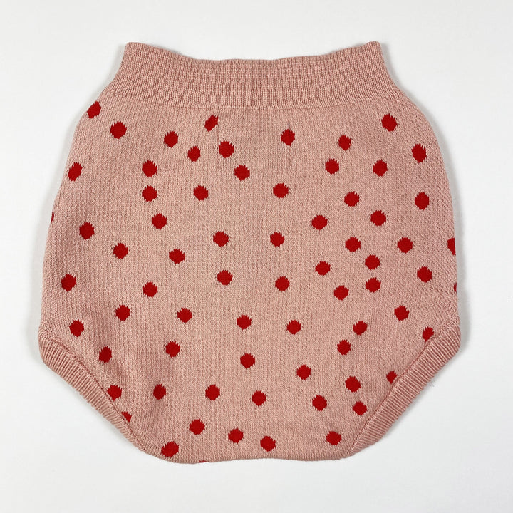 Bobo Choses pink red dot bloomers Second Season diff. sizes