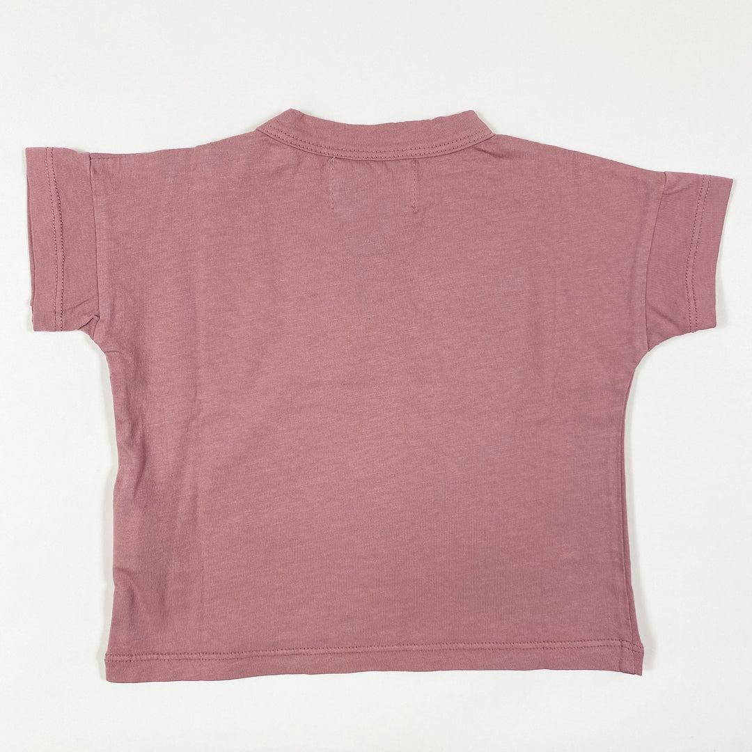 Bobo Choses lila Elefanten-T-Shirt Second Season 18-24M