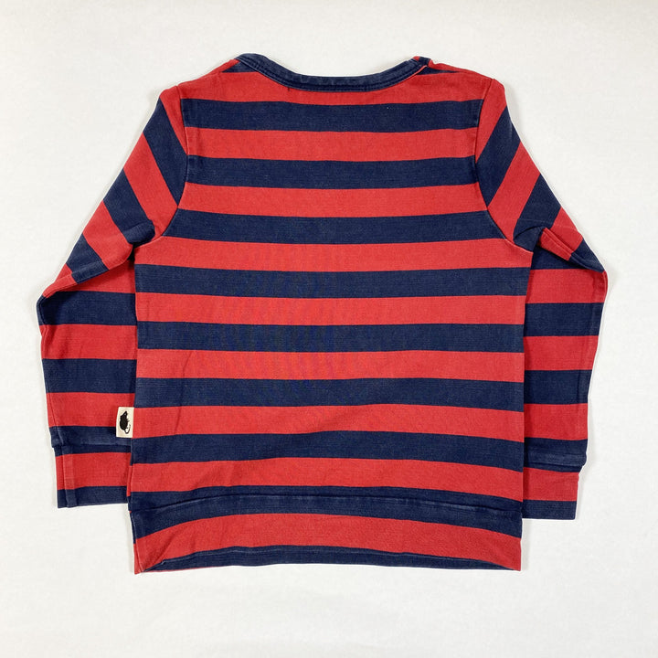 Mini Rodini red and blue striped long-sleeved t-shirt 80-86