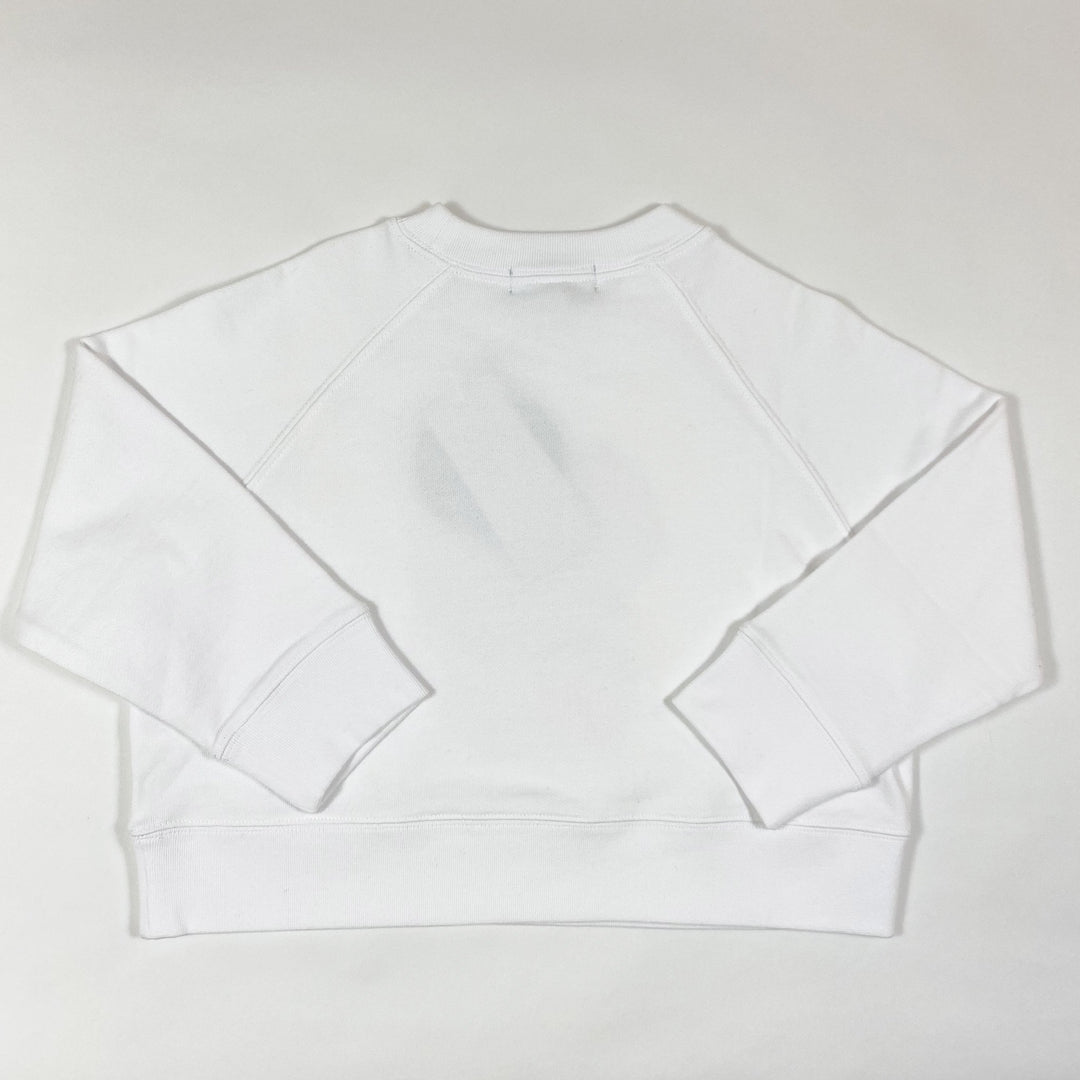 Stella McCartney Kids white heart print sweatshirt Second Season diff. sizes