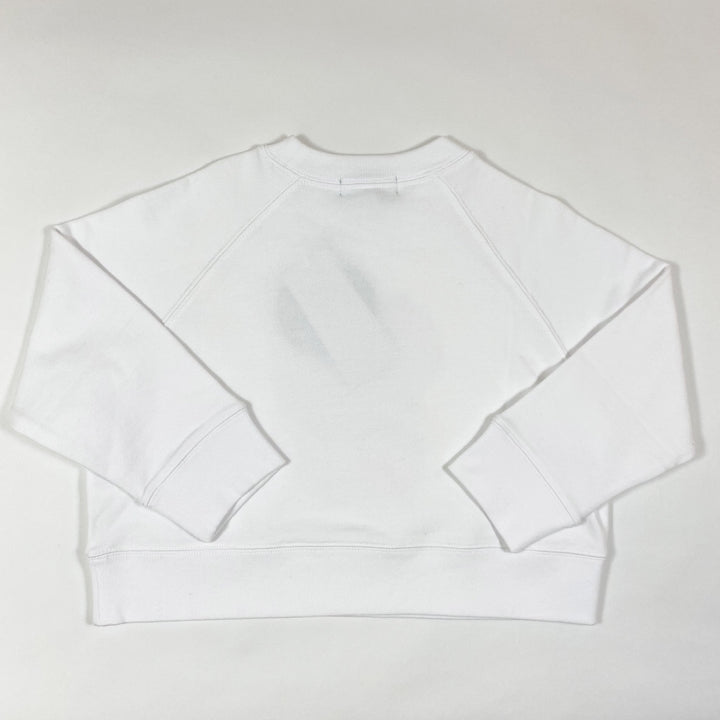 Stella McCartney Kids white heart print sweatshirt Second Season diff. sizes