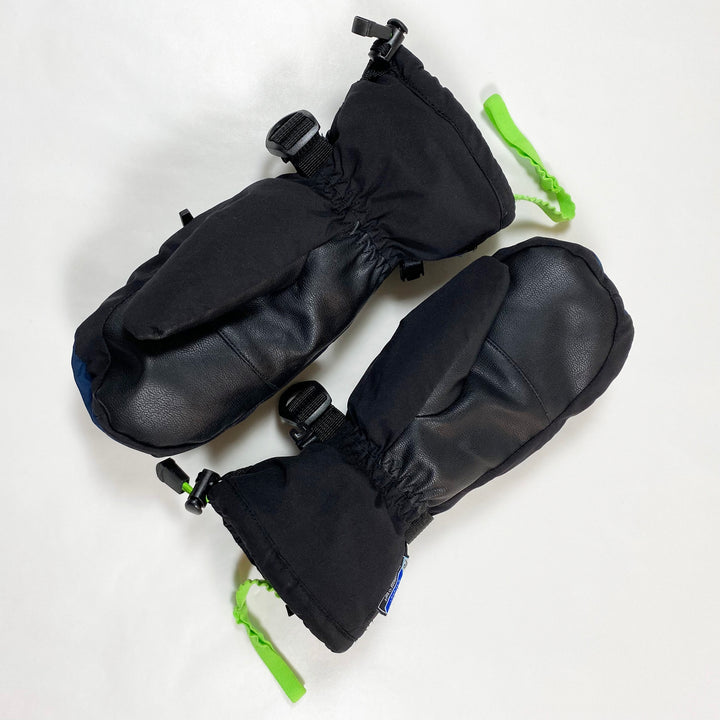 Reusch blue/black leather palm ski mittens R-Tex XT 6.5 2