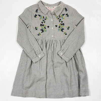 Bonpoint checked embroidered dress 6Y 1