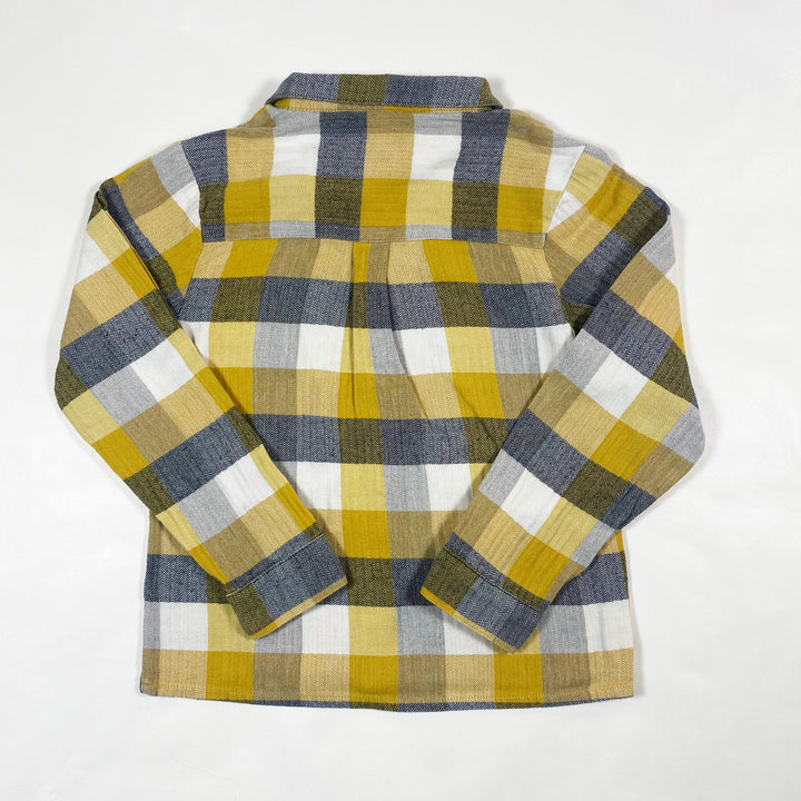 Arsène et les pipelettes yellow checked shirt 8A 2