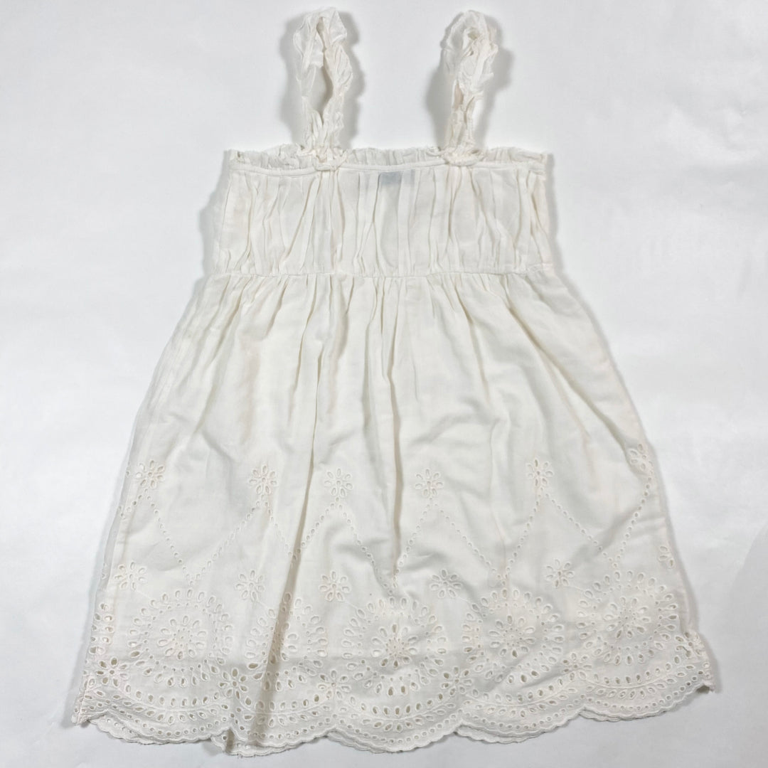 Stella McCartney Kids white embroidered cotton summer dress 4Y 2