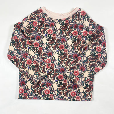 Louise Misha soft salmon floral sweatshirt 6Y 1