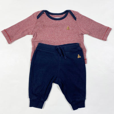 Gap navy/red outfit 0-3M 1