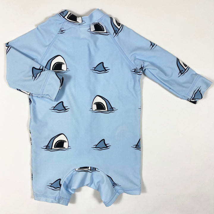 Cotton On long-sleeved shark UV suit 6-12M