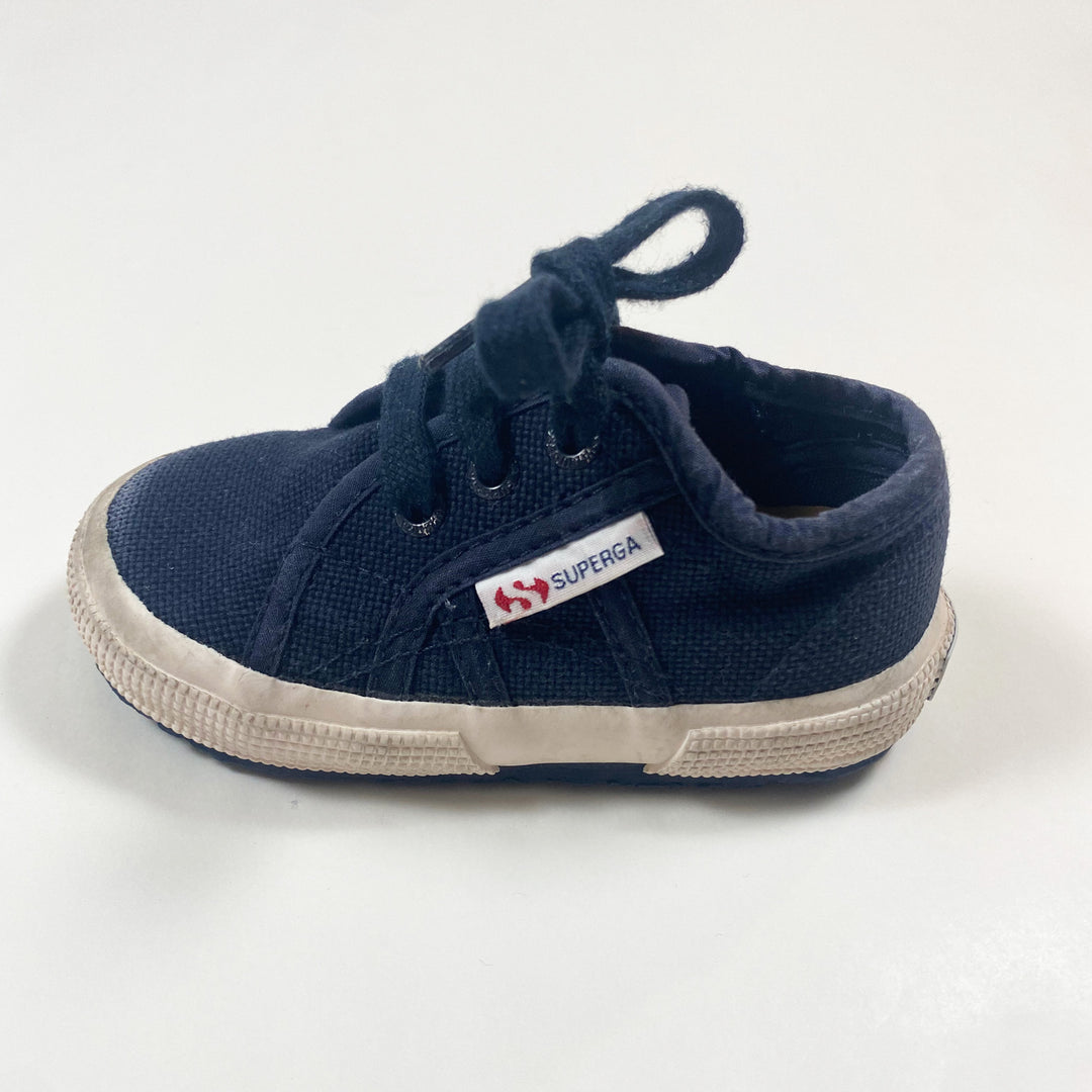 Superga navy classic canvas sneakers 21 2