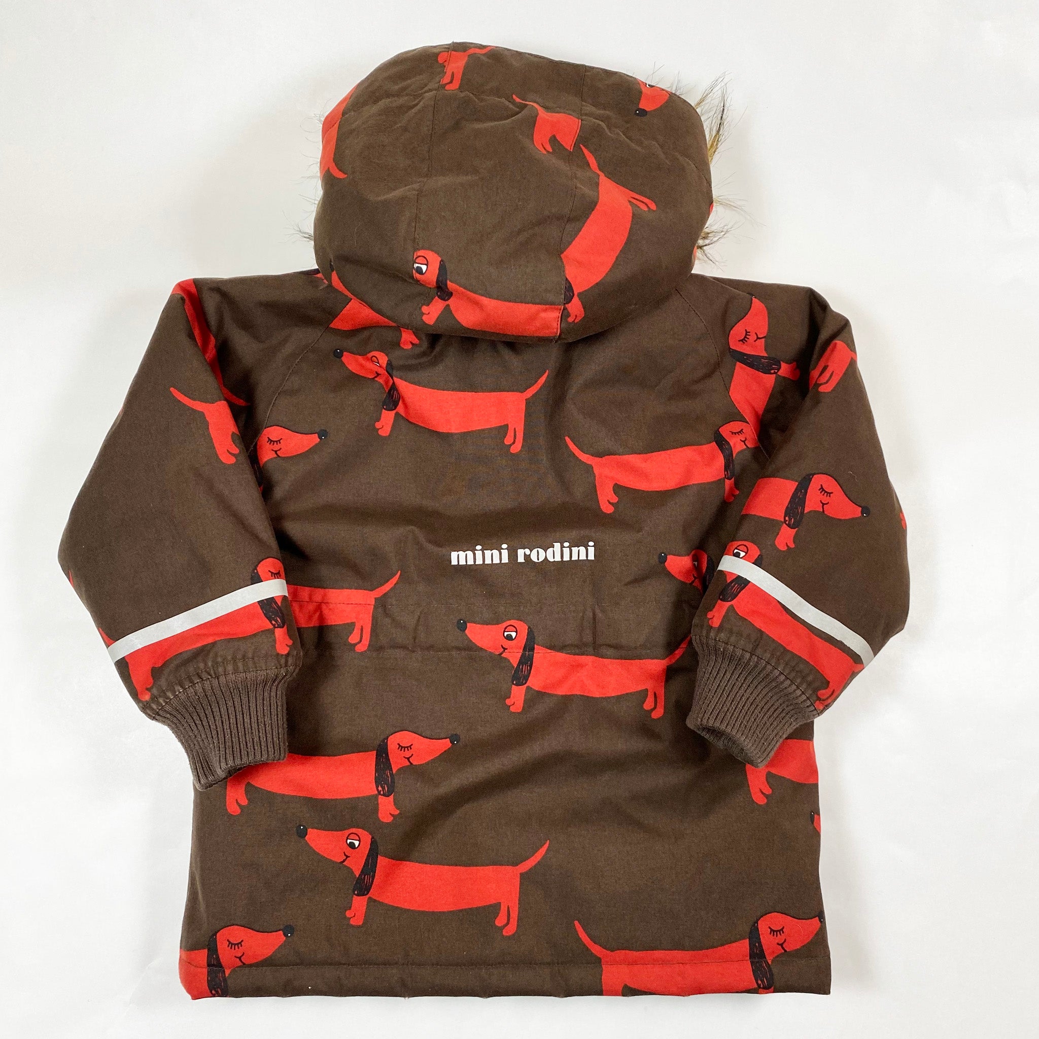 Mini Rodini | K2 brown dog parka | Ingrid & Emil